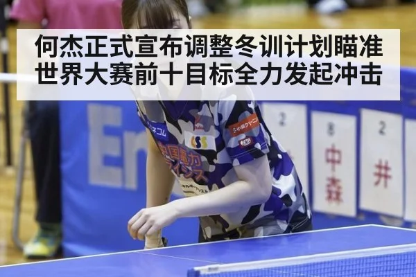何杰正式宣布调整冬训计划瞄准世界大赛前十目标全力发起冲击